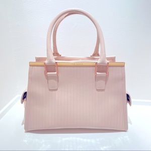 ✨ TED BAKER ✨ Quilted Enamel Tote Handbag